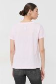 Бавовняна футболка Armani Exchange колір рожевий (3026484)