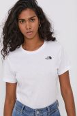 Бавовняна футболка The North Face колір білий (1647974)