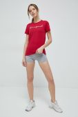 Бавовняна футболка Rossignol колір червоний (3034897)