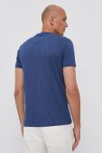 Футболка Polo Ralph Lauren чоловіча гладкий колір блакитний Футболка Polo Ralph Lauren чоловіча гладкий колір блакитний