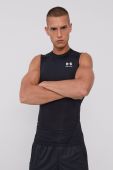 Футболка Under Armour 1361522 чоловіча колір чорний Футболка Under Armour 1361522 чоловіча колір чорний