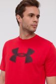 Футболка Under Armour 1329583 чоловіча колір червоний з принтом 1329583-600 Футболка Under Armour 1329583 чоловіча колір червоний з принтом 1329583-600