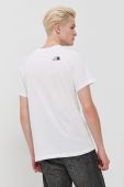 Бавовняна футболка The North Face колір білий однотонний (1732961) Бавовняна футболка The North Face колір білий однотонний (1732961)