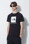 Бавовняна футболка The North Face колір чорний з принтом NF0A3BQOJK31-JK31 Бавовняна футболка The North Face колір чорний з принтом NF0A3BQOJK31-JK31