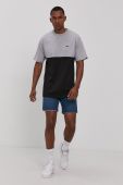 Футболка Vans чоловіча колір сірий гладкий