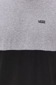 Футболка Vans чоловіча колір сірий гладкий