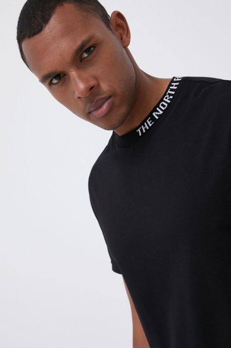 Бавовняна футболка The North Face колір чорний з принтом (1773643) Бавовняна футболка The North Face колір чорний з принтом (1773643)