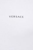 Футболка Versace чоловічий колір білий однотонний