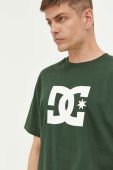 Бавовняна футболка DC колір зелений з принтом (3393442)