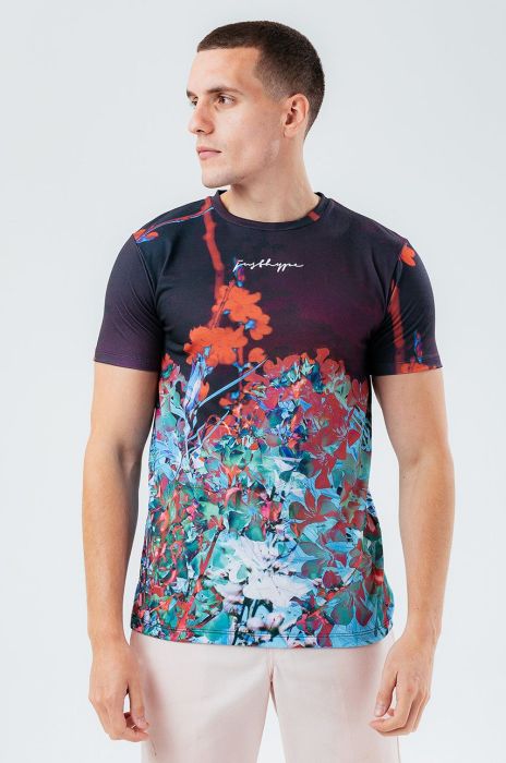 Футболка Hype чоловічий колір чорний візерунок Футболка Hype чоловічий колір чорний візерунок