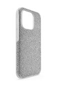 Чохол на телефон Swarovski iPhone 14 Pro колір срібний