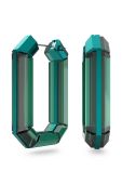 Сережки Swarovski Lucent колір зелений (2822599)
