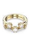 Перстень Swarovski Constella колір золотий (2818820)