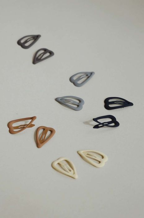 Дитячі шпильки для волосся Konges Sl?jd 10-pack колір блакитний (2925109)