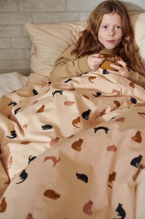 Liewood бавовняна дитяча постіль Ingeborg колір бежевий (2726407) Liewood бавовняна дитяча постіль Ingeborg колір бежевий (2726407)