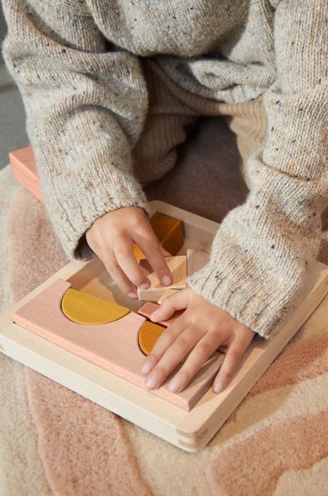 Дерев'яна іграшка для дітей Liewood Ishan колір рожевий Дерев'яна іграшка для дітей Liewood Ishan колір рожевий