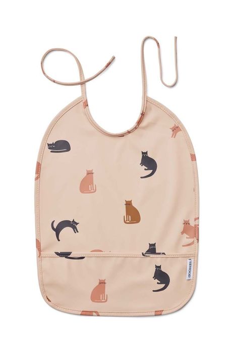 Liewood Дитячий слюнявчик Lai колір бежевий (2675145) Liewood Дитячий слюнявчик Lai колір бежевий (2675145)