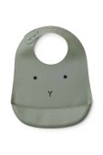 Дитячий слюнявчик Liewood Tilda 2-pack колір зелений (2805836)