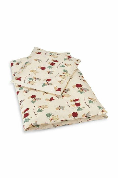 Бавовняна дитяча постіль Konges Sl?jd колір бежевий (2828617) Бавовняна дитяча постіль Konges Sl?jd колір бежевий (2828617)