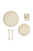 Обідній набір для дітей Konges Sl?jd колір бежевий (2835700) Обідній набір для дітей Konges Sl?jd колір бежевий (2835700)
