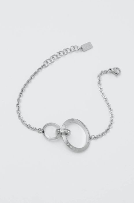 Браслет BOSS чоловічий колір срібний (2931248) Браслет BOSS чоловічий колір срібний (2931248)