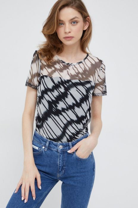 Футболка Dkny жіноча колір барвистий (2508869)