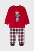 Дитяча піжама Mayoral колір червоний з принтом Дитяча піжама Mayoral колір червоний з принтом