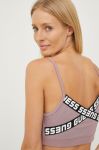 Спортивний бюстгальтер Guess колір фіолетовий Спортивний бюстгальтер Guess колір фіолетовий