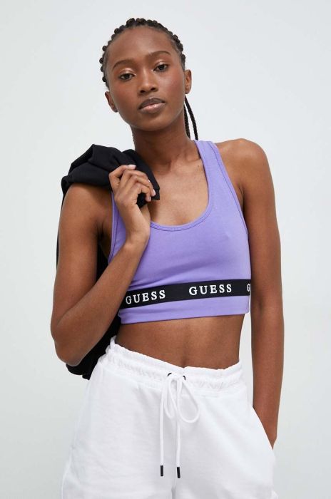 Бюстгальтер Guess колір фіолетовий меланж (3001972) Бюстгальтер Guess колір фіолетовий меланж (3001972)