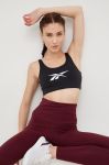 Спортивний бюстгальтер Reebok Workout Ready колір чорний Спортивний бюстгальтер Reebok Workout Ready колір чорний
