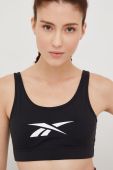 Спортивний бюстгальтер Reebok Workout Ready колір чорний Спортивний бюстгальтер Reebok Workout Ready колір чорний