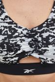 Спортивний бюстгальтер Reebok Modern Safari колір чорний візерунок (2884044) Спортивний бюстгальтер Reebok Modern Safari колір чорний візерунок (2884044)
