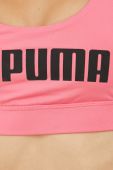 Спортивний бюстгальтер Puma Fit колір рожевий Спортивний бюстгальтер Puma Fit колір рожевий