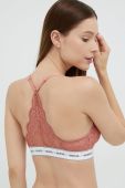 Бюстгальтер Guess колір рожевий мереживо візерунок (2633467)