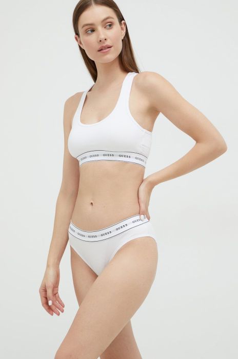Бюстгальтер Guess колір білий однотонний (2754335) Бюстгальтер Guess колір білий однотонний (2754335)