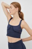Спортивний бюстгальтер Puma x VOGUE колір синій однотонний 536689-22 Спортивний бюстгальтер Puma x VOGUE колір синій однотонний 536689-22