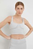 Спортивний бюстгальтер Puma x VOGUE колір сірий однотонний 536689-22 Спортивний бюстгальтер Puma x VOGUE колір сірий однотонний 536689-22