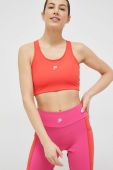 Спортивний бюстгальтер Fila Radford колір червоний однотонний Спортивний бюстгальтер Fila Radford колір червоний однотонний