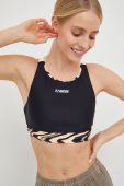 Спортивний бюстгальтер P.E Nation New Wave колір чорний візерунок