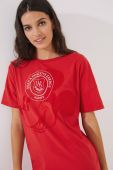 Піжамна сорочка women'secret Mickey жіноча колір червоний