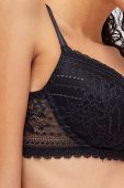 Бюстгальтер Etam колір чорний мереживо однотонний (2540726) Бюстгальтер Etam колір чорний мереживо однотонний (2540726)