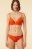 Бюстгальтер Etam колір помаранчевий мереживо однотонний (2539946)