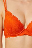 Бюстгальтер Etam колір помаранчевий мереживо однотонний (2539946) Бюстгальтер Etam колір помаранчевий мереживо однотонний (2539946)