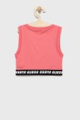 Дитячий топ Guess колір рожевий (2420526) Дитячий топ Guess колір рожевий (2420526)