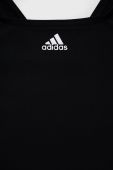 Суцільний дитячий купальник adidas Performance колір чорний (2508938)