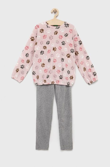 Дитяча піжама United Colors of Benetton колір барвистий Дитяча піжама United Colors of Benetton колір барвистий