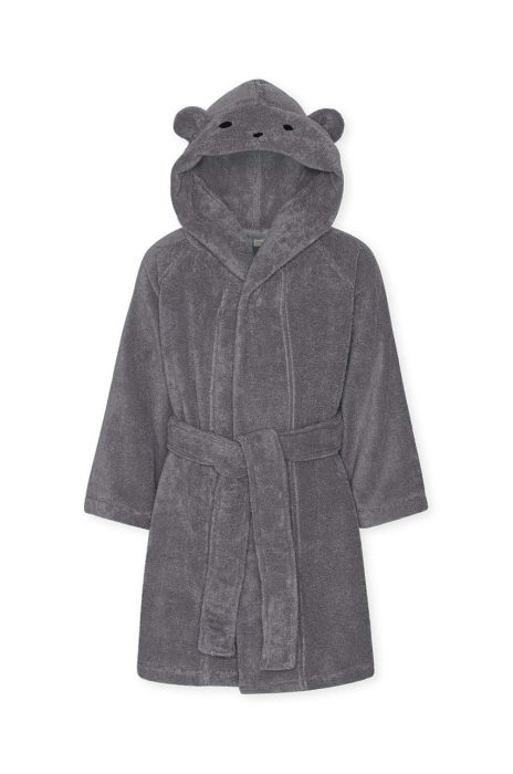 Дитячий халат Konges Sl?jd колір сірий Дитячий халат Konges Sl?jd колір сірий