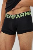 Піжама Emporio Armani Underwear чоловіча колір чорний однотонна Піжама Emporio Armani Underwear чоловіча колір чорний однотонна