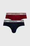Сліпи Emporio Armani Underwear (2-pack) чоловічі колір синій