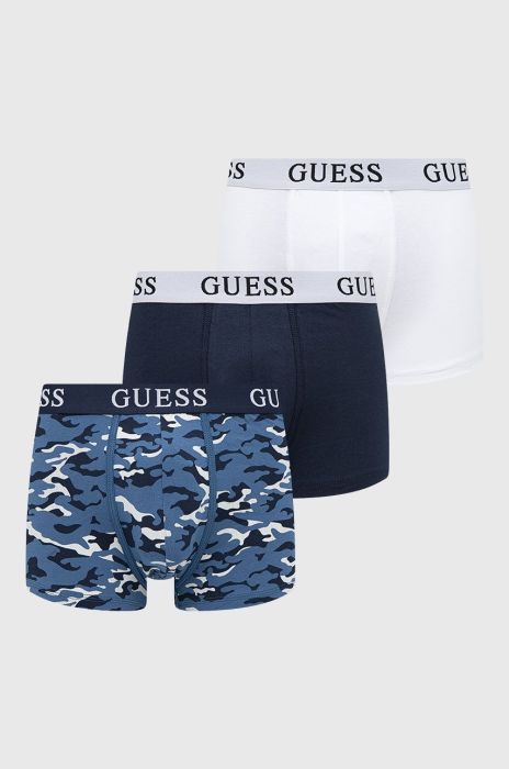Боксери Guess 3-pack чоловічі колір блакитний (2764709) Боксери Guess 3-pack чоловічі колір блакитний (2764709)